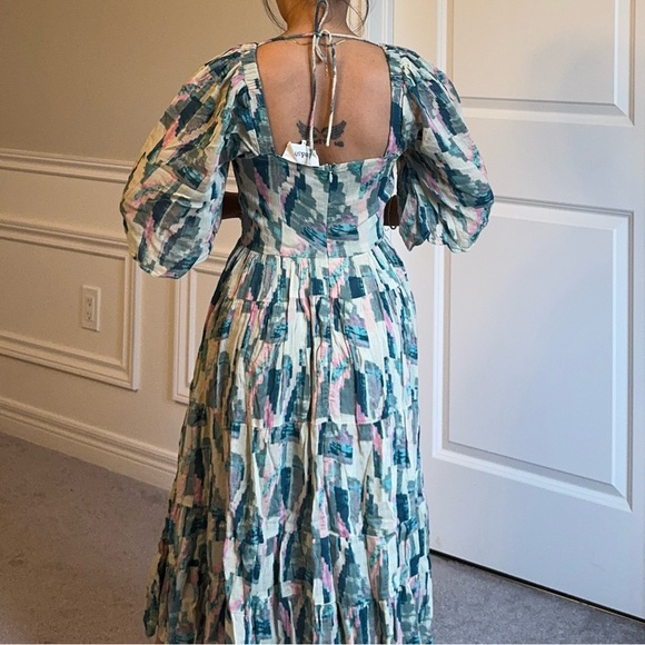 Ba&sh Abstract Print Dress - Picture 1 of 3